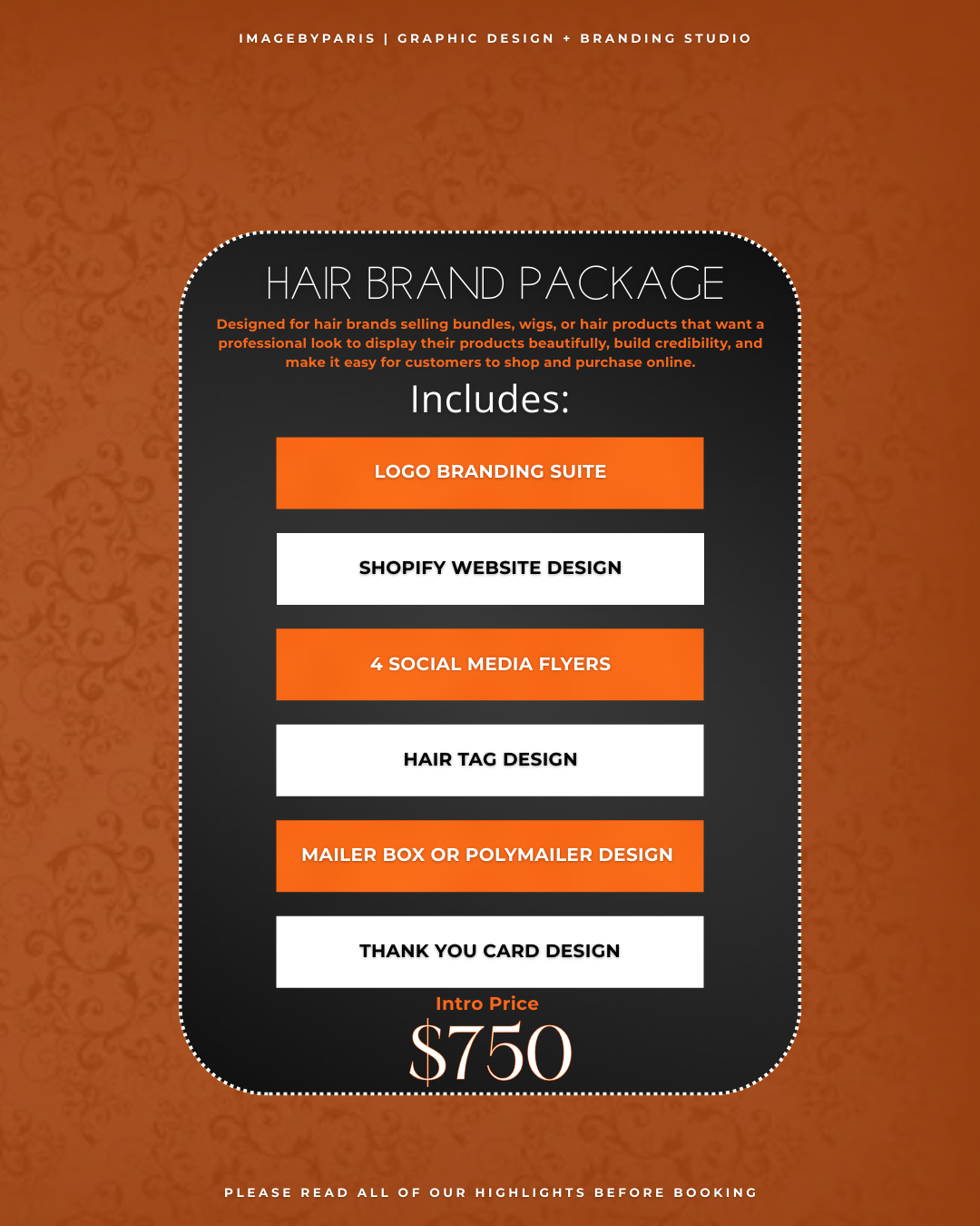 Hair Brand Package