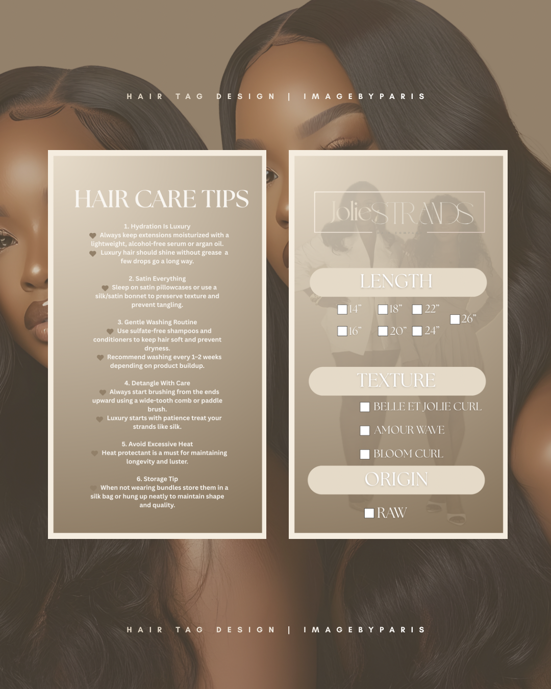 Hang Tag Design
