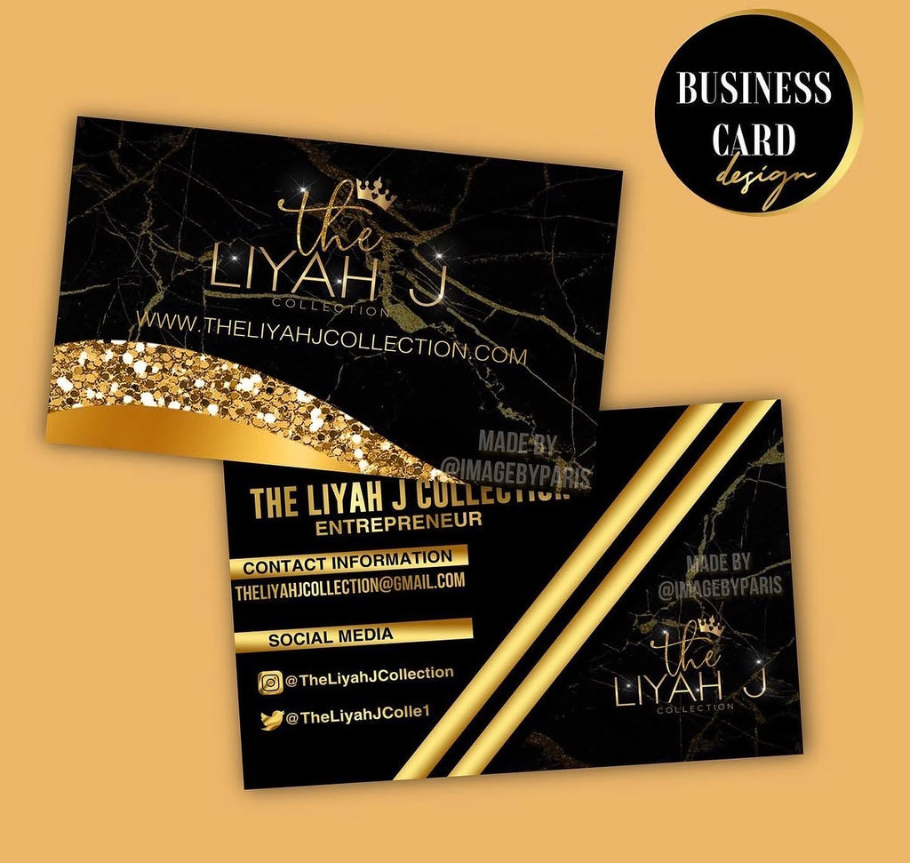 Business Card Design (No printing)